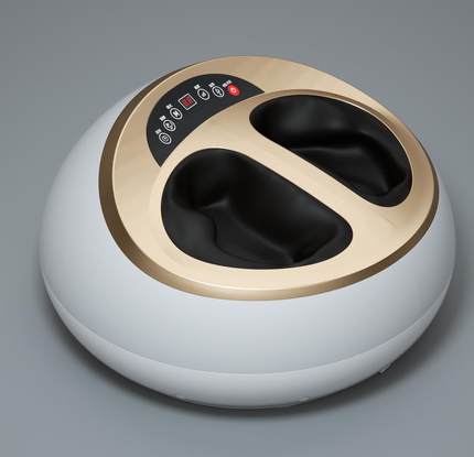 全自动足疗机脚底腿部按摩仪器气压揉捏家用按脚加热footmassag