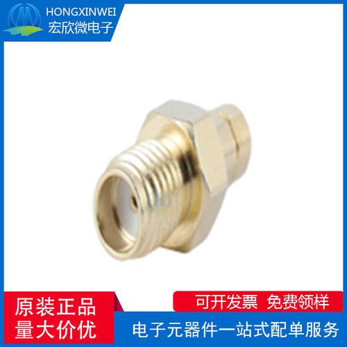 全新原装ECT 818035818 SSMA 电缆插孔。SSMA 电缆连接器，0.81