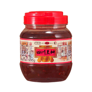 四川豆瓣酱瓶装土豆瓣酱家用炒菜川菜调味火锅底料一年陈酿老豆瓣