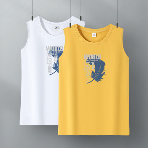 无袖t恤大码棉质内搭背心女夏季