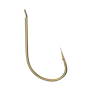 垂弦钓鱼钩海夕金色鱼钩无倒刺日本进口筏钓玉米钩混养鲤鱼鲫鱼钩