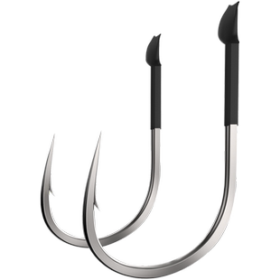 歪嘴刀锋青鱼钩鲟鱼伊势尼大物巨物鱼钩散装钓鱼进口锚钩加粗大号