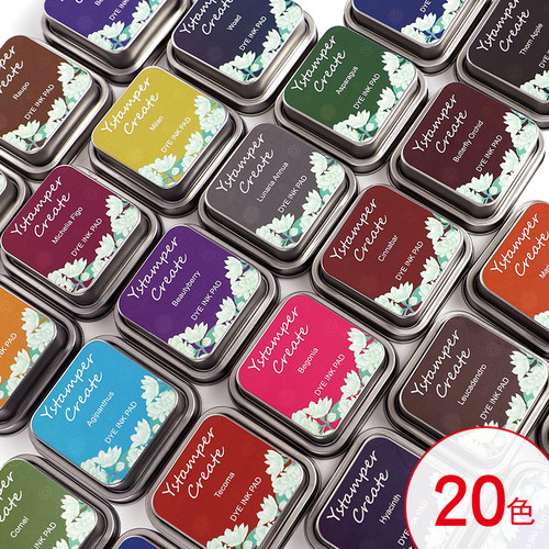 花梨国产复古铁盒速干印泥