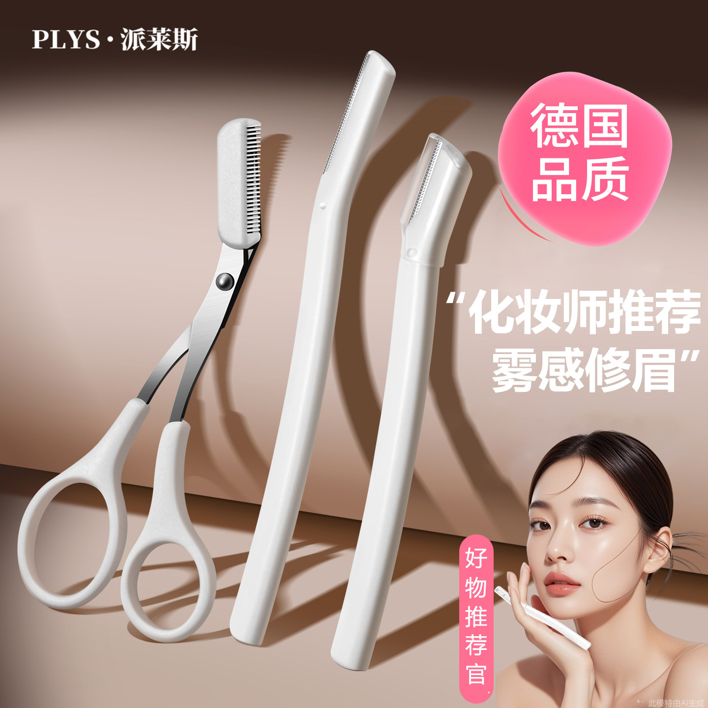 修眉刀女士专用安全型男防刮伤神器剪刮眉毛刀片套装修理2025新款,彩妆/香水/美妆工具,修眉刀,淘宝优惠券,粉丝福利购,淘宝优惠卷