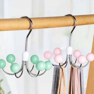 衣柜挂钩家用多功能收纳6爪衣帽挂钩简约设计gr