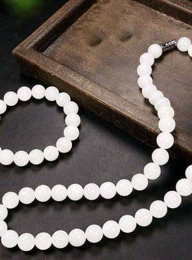 白色女士奢华气质项链手职