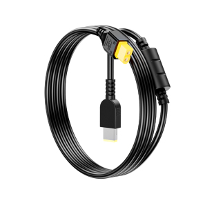 XKUT氮化镓330W充电线xt60母头转联想戴尔机械革命华硕惠普电源线