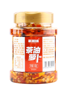 家湘味茶油萝卜下饭菜酱开罐即食