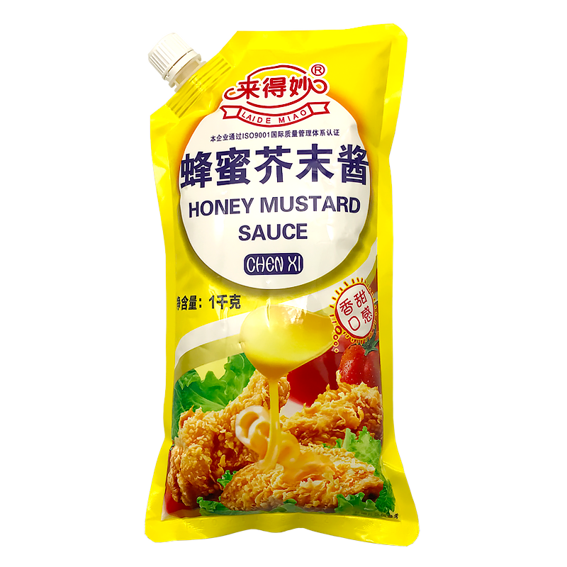 来得妙蜂蜜芥末酱1kg炸鸡烤肉