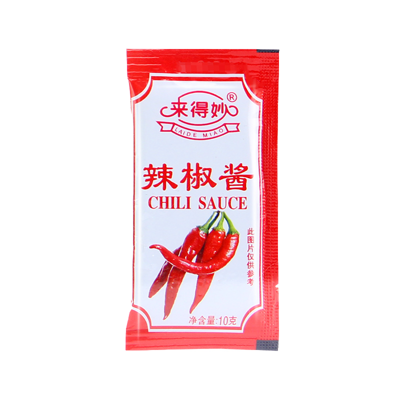 来得妙辣椒酱10g外卖炸鸡汉堡