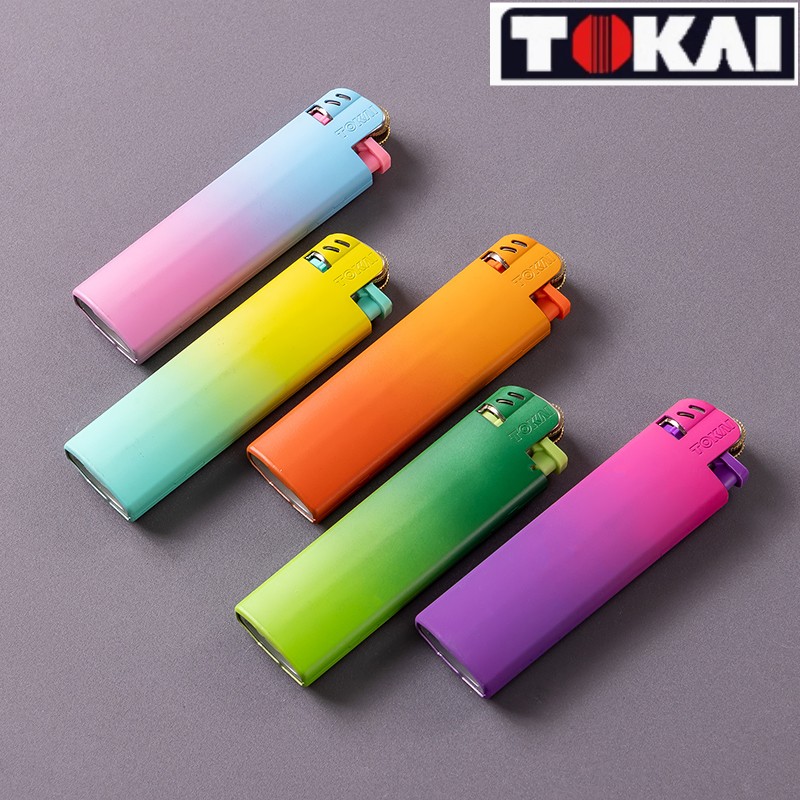 TOKAI日本东海M10超薄防爆一次性创意个性砂轮金属打火机刻字定制