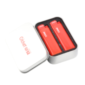 创意砂轮滑轮定制火机ins高颜值红 草蜢打火机个性 烈日红