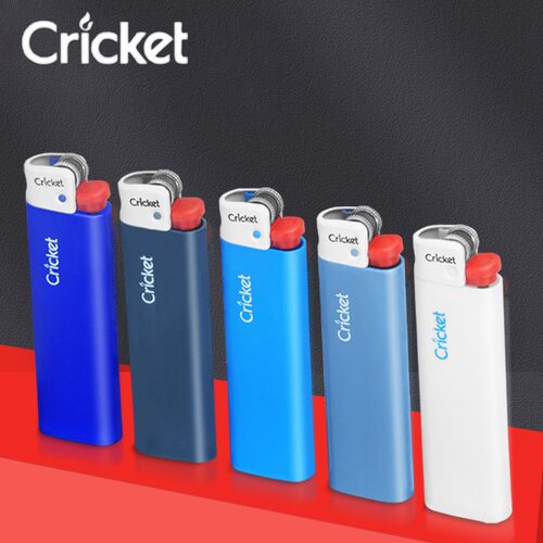 cricket草蜢打火机一次性瑞典进口砂轮尼龙安全防爆定制广告logo