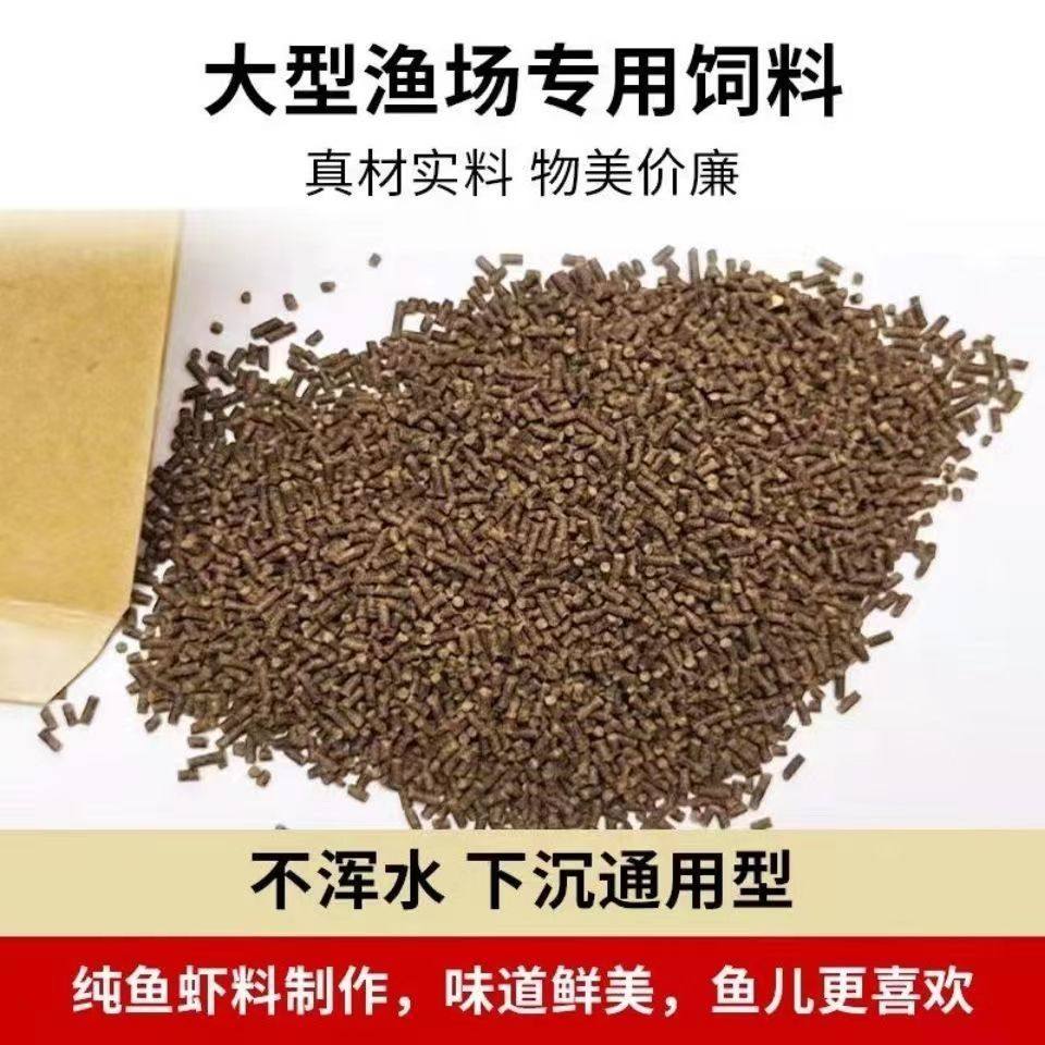 沉底鱼饲料下沉通用小颗粒高蛋白鱼食兰寿招财猫女王蝴蝶鲤鱼粮