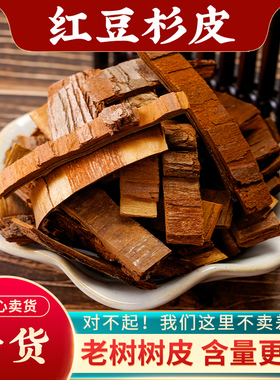红豆杉皮中药材500g正宗特级新货红豆杉老树皮富含紫杉醇泡水煮茶
