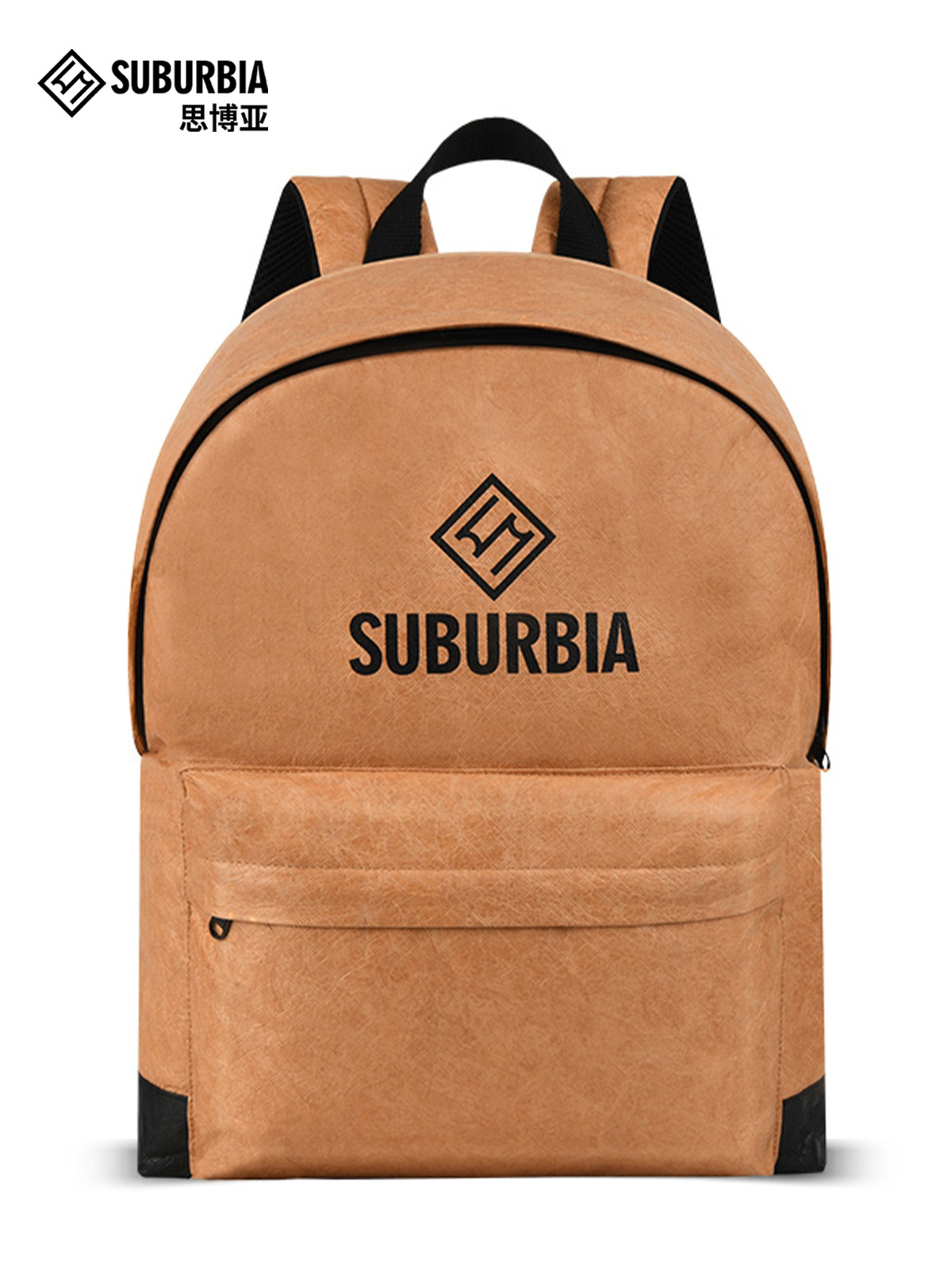 suburbia/思博亚杜邦纸轻便双肩包女背包男15.6寸电脑逛街书包