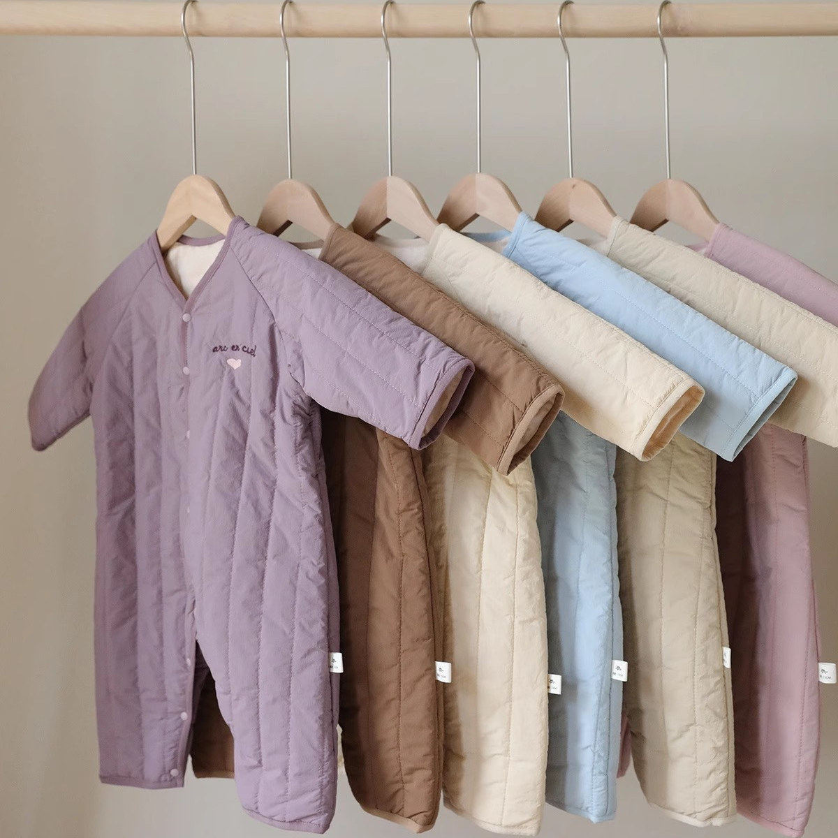 25年秋冬新款婴儿刺绣夹棉连体衣男女宝宝ins连体棉服外出服防风,童装/婴儿装/亲子装,连身衣/爬服/哈衣,淘宝优惠券,粉丝福利购,淘宝优惠卷