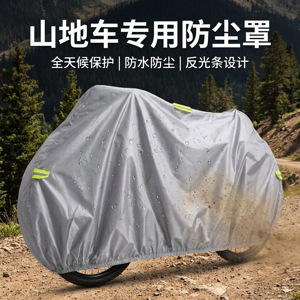自行车防尘罩防晒防雨山地车便携车衣公路车遮阳罩儿童单车全包套
