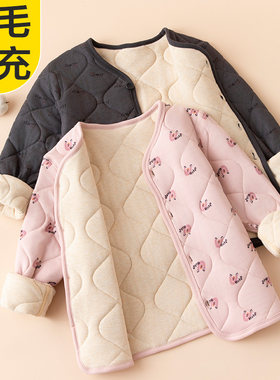 儿童棉衣内胆冬季校服神器小棉袄