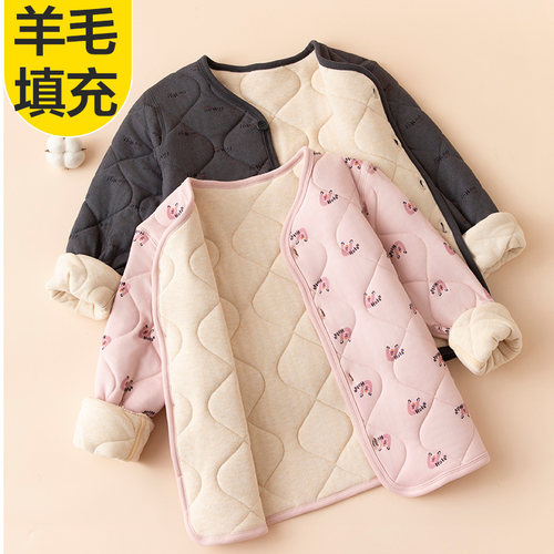 儿童棉衣内胆冬季校服神器小棉袄