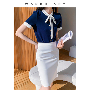 休闲时尚衬衫套装女夏季两件套气质时髦小个子职业装洋气2025新款