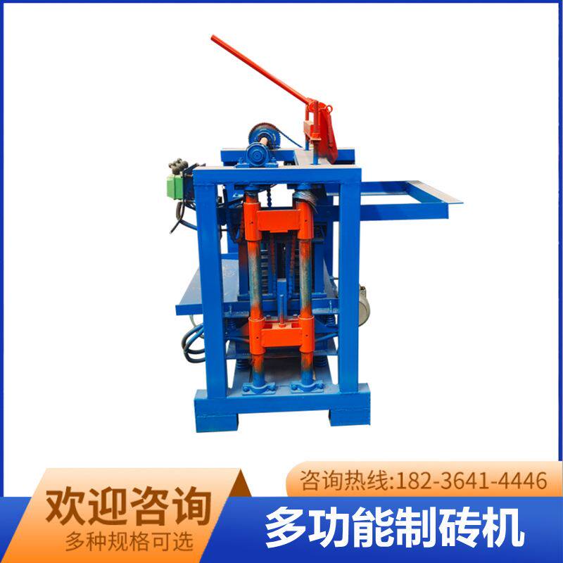 全自动水泥制砖机 混凝土免烧透水砖机 建筑废渣垫块空心压砖机