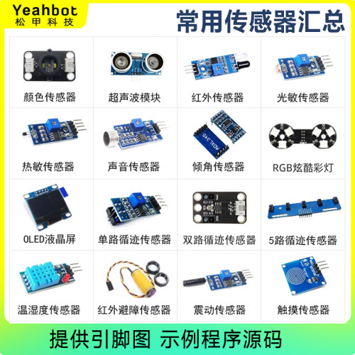 各类传感器汇总提供资料