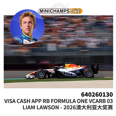 [Oseky]MINICHAMPS 迷你切 2026 澳大利亚 F1 红牛VISA 640260130