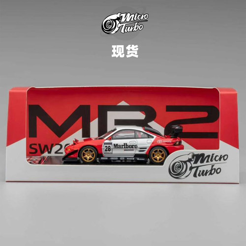 [Oseky]现货 MicroTurbo MT MR-2 SW20 万宝路 合金 1:64