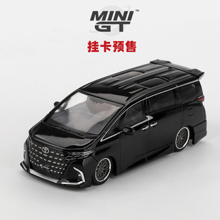MINIGT Oseky 埃尔法 吸塑挂卡 Alphard 丰田 KUHL 1179 黑