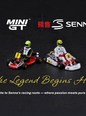 [Oseky]MINIGT 塞纳 Senna Kart Formula Ayrton 卡丁 1155 1156