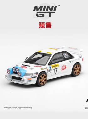 [Oseky]MINIGT 斯巴鲁 Impreza WRC98 17号 1999 Rally 1324 合金