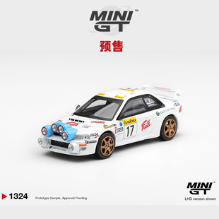 [Oseky]MINIGT 斯巴鲁 Impreza WRC98 17号 1999 Rally 1324 合金