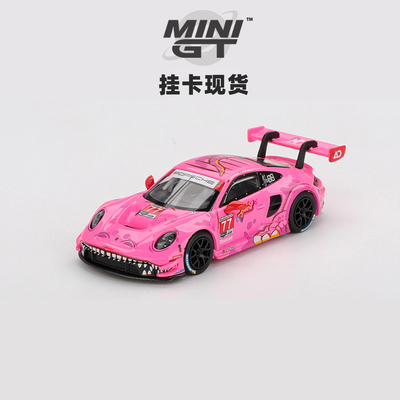 [Oseky]现货 MINIGT 吸塑挂卡 保时捷 911 GT3 R 77号 1052