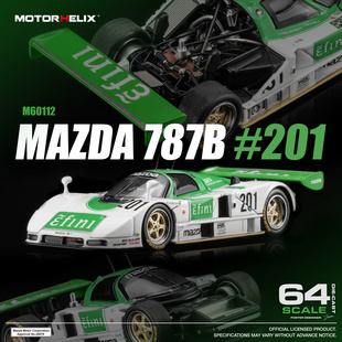 [Oseky]MOTORHELIX MH Mazda 787B 201 1:64