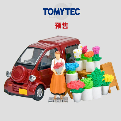 [Oseky]TOMYTEC TLV 5月 Car Snap 17b 大发 Midget II 花店