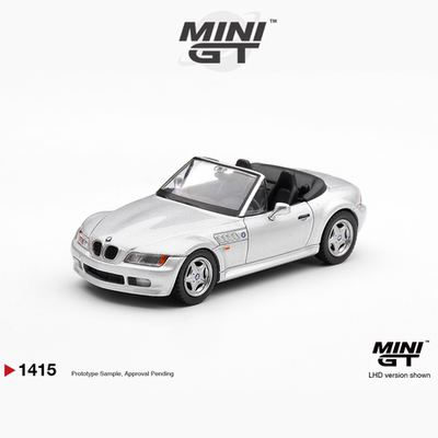 [Oseky]MINIGT 盒装 宝马 Z3 Titanium 钛银色 1415 合金 1:64