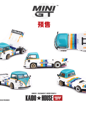 [Oseky]MINIGT KAIDOHOUSE 大众 Volkswagen T1 GReddy 261