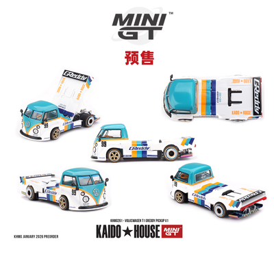 [Oseky]MINIGT KAIDOHOUSE 大众 Volkswagen T1 GReddy 261