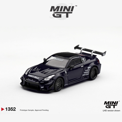 [Oseky]MINIGT 盒装 日产 GTR 35GT-RR Ver.2 1352 合金 1:64