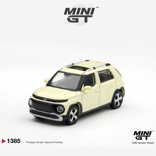 [Oseky]MINIGT 现代 Casper Butter 奶油黄珠光漆 1385 合金 1:64
