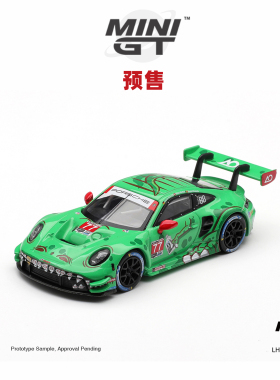 [Oseky]MINIGT 保时捷 Porsche 911 GT3 R 992 77 AORacing 1218
