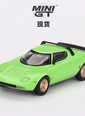 [Oseky]现货 MINIGT 蓝旗亚 Lancia Stratos HF 625 合金 1:64