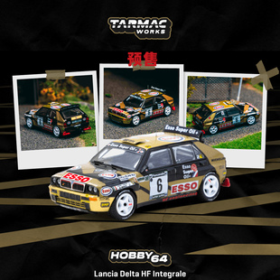 [Oseky]TarmacWorks TW 蓝旗亚 Lancia Delta HF Integrale 合金