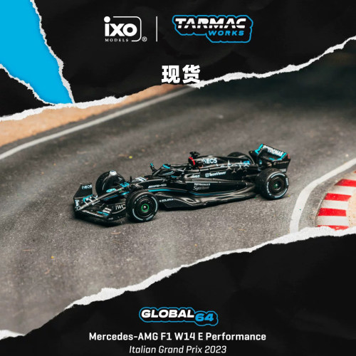 [Oseky]现货 TarmacWorks TW 奔驰 Mercedes AMG F1 W14 E 2023