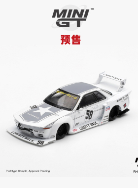 [Oseky]MINIGT 日产 Nissan GT-R32 LB-Kaido 1217 合金 1:64