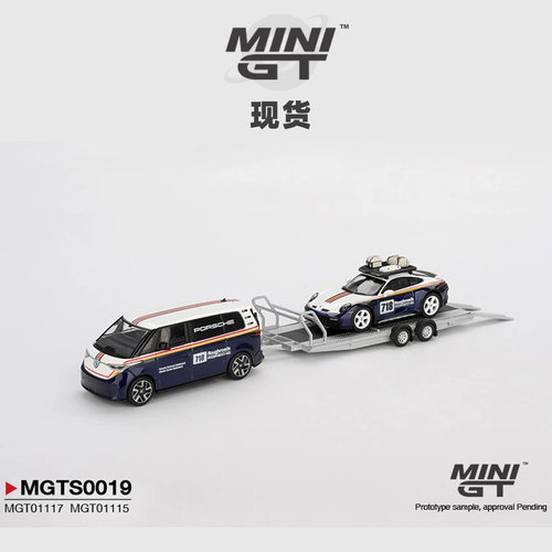[Oseky]现货 MINIGT 保时捷 911 Dakar 718 Volkswagen ID S0019