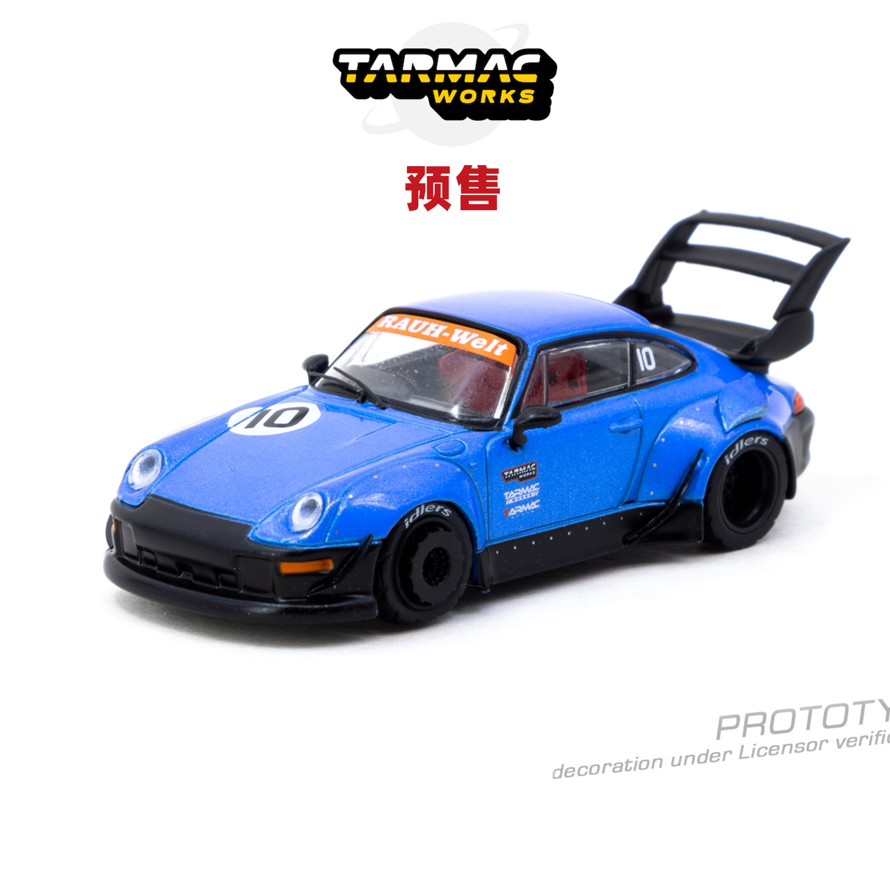 [Oseky]TarmacWorks TW保时捷 RWB 993十周年合金 1:64