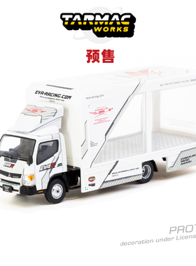 [Oseky]TarmacWorks TW 三菱 Mitsubishi Fuso Canter EVA 货柜车