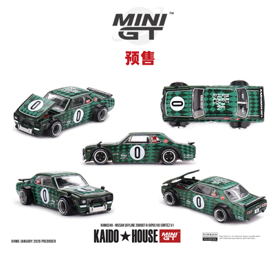 [Oseky]MINIGT KAIDOHOUSE 日产 Skyline 2000GT-R KPGC10 249